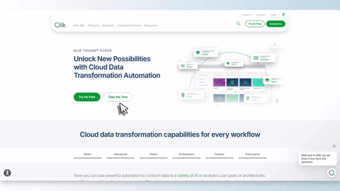 Data Transformations demo preview